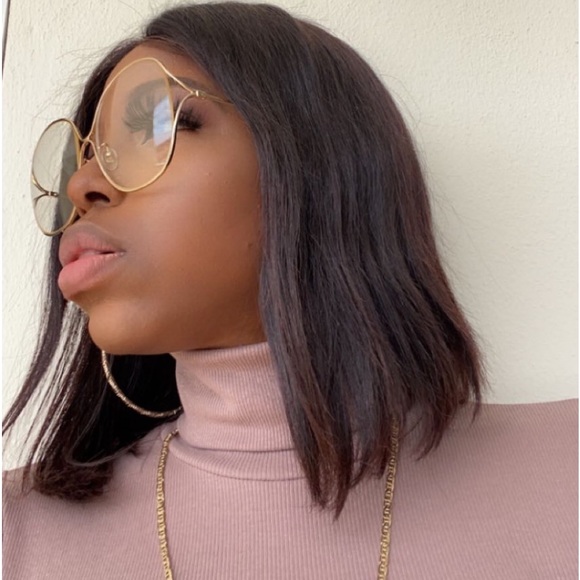 New - Authentic Clear GUCCI OVERSIZED SUNGLASSES - Picture 4 of 17